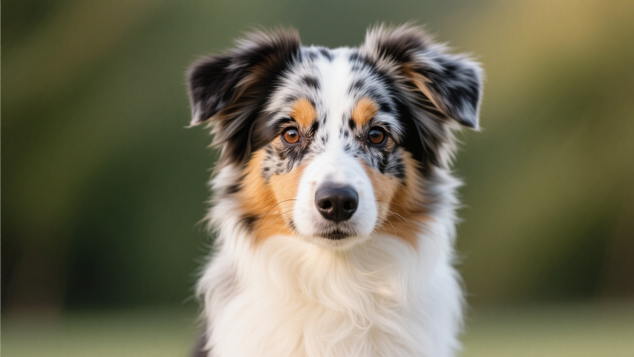 迷你美国牧羊犬 主视图